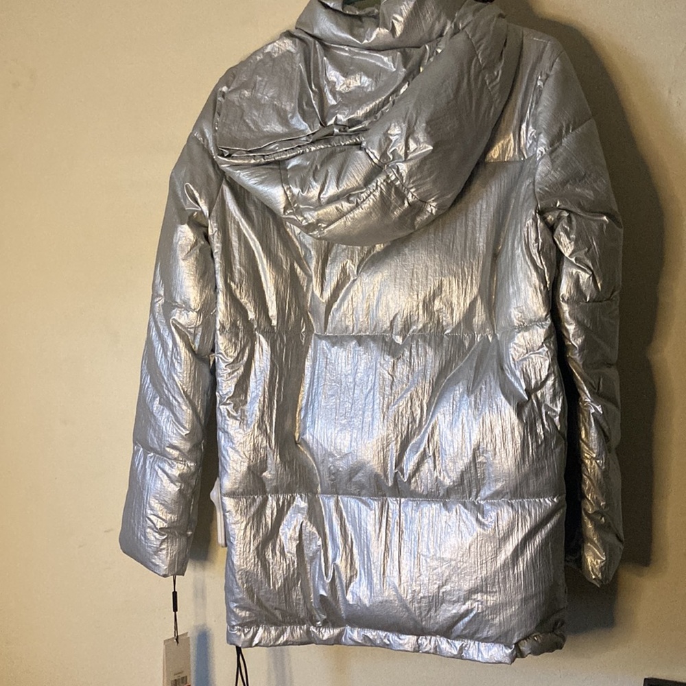 Calvin Klein Silver Coat - Picture 2 of 4